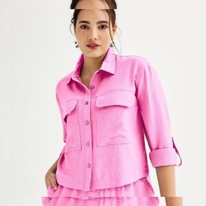 Intempo Crop Blouse 🌷